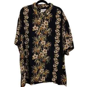 Iolani Vintage Hawaiian Shirt Made in Hawaii size XXL